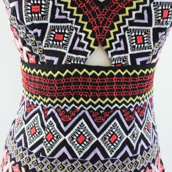 Anthropologie Dress Akemi + Kin Geo Embroidered Dress 14 - Picture 4 of 15